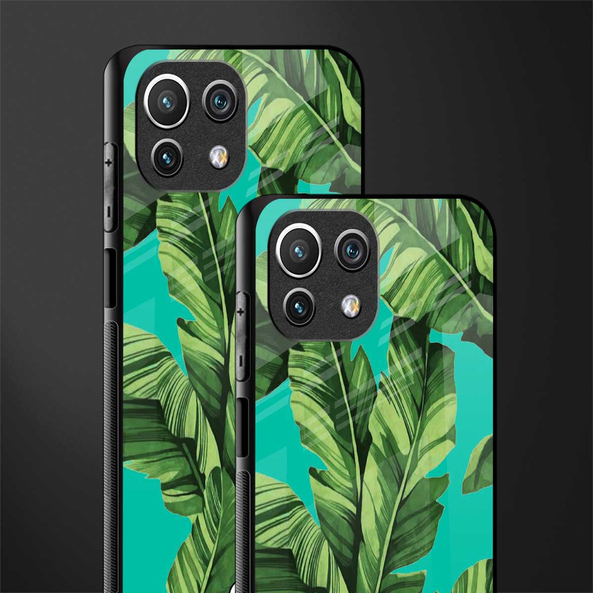 ubud jungle glass case for mi 11 lite image-2