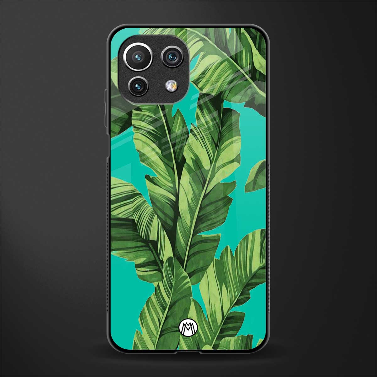 ubud jungle glass case for mi 11 lite image