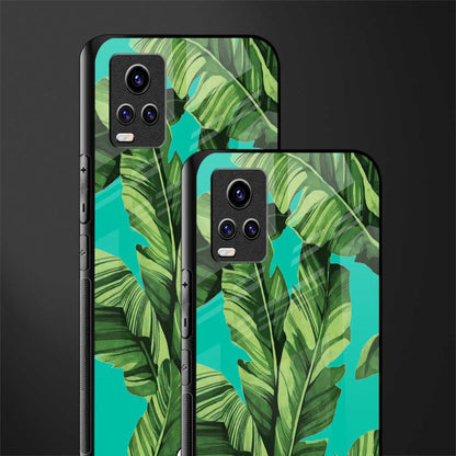 ubud jungle back phone cover | glass case for vivo y73