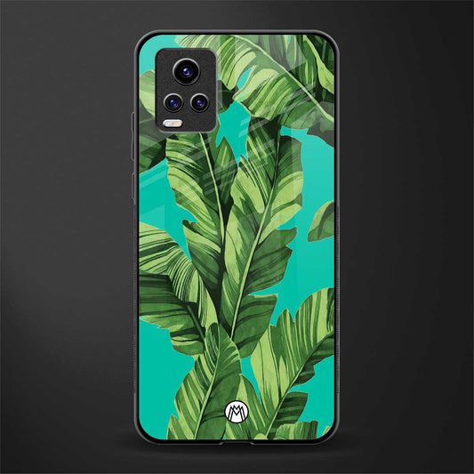 ubud jungle back phone cover | glass case for vivo y73