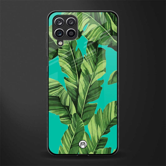 ubud jungle back phone cover | glass case for samsung galaxy a22 4g