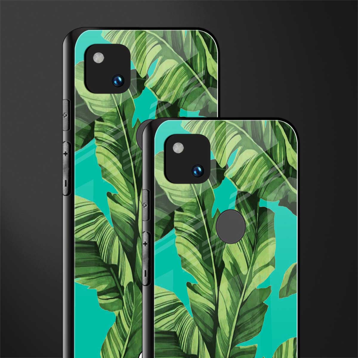 ubud jungle back phone cover | glass case for google pixel 4a 4g