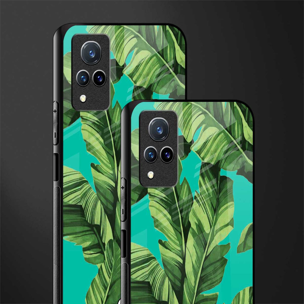 ubud jungle glass case for vivo v21 5g image-2