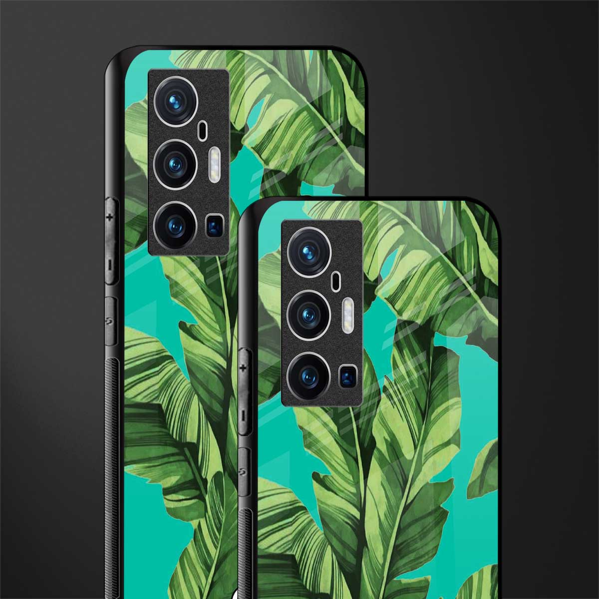 ubud jungle glass case for vivo x70 pro plus image-2