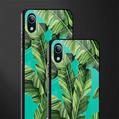 ubud jungle glass case for vivo y1s without fingerprint image-2