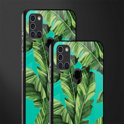 ubud jungle glass case for samsung galaxy a21s image-2