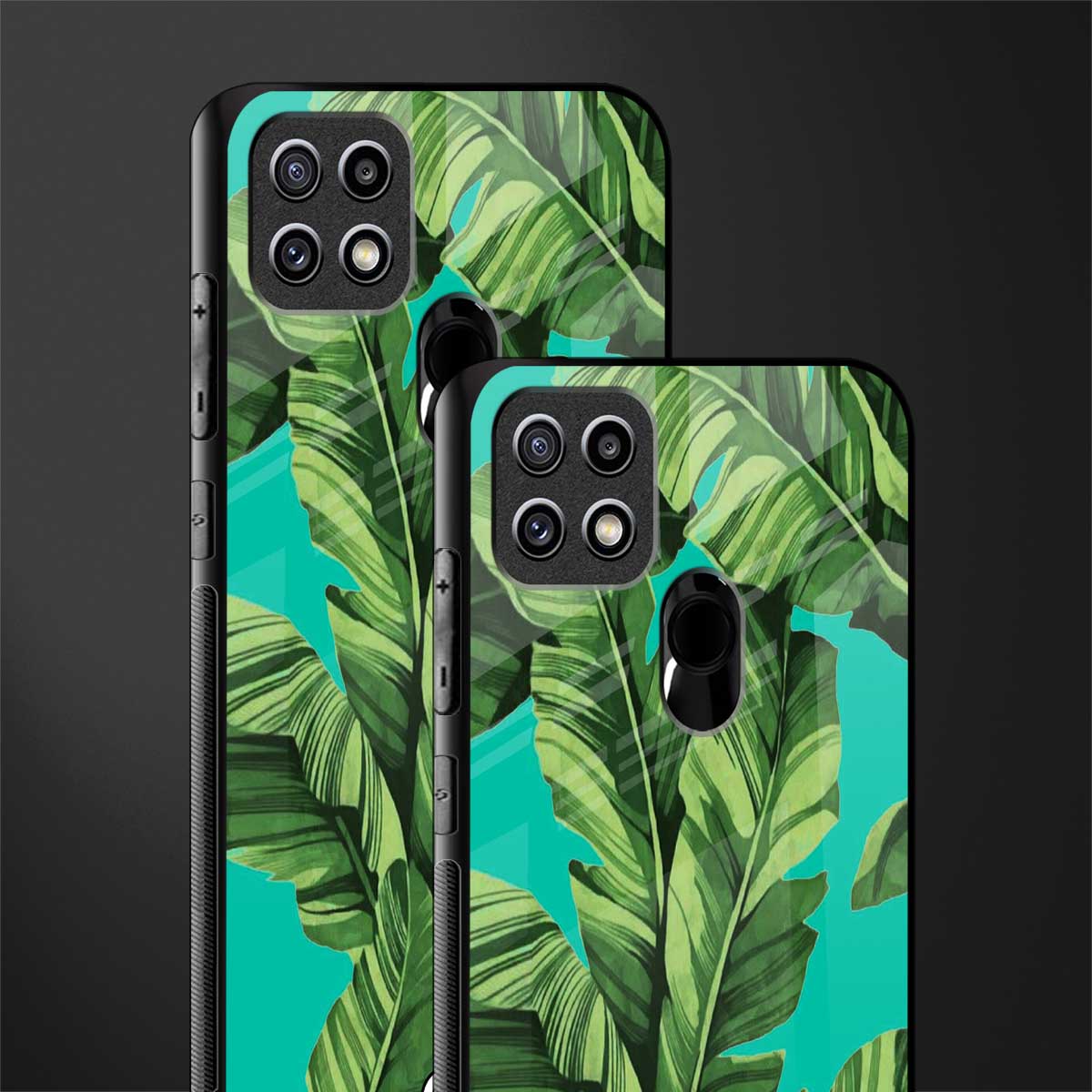 ubud jungle glass case for oppo a15s image-2