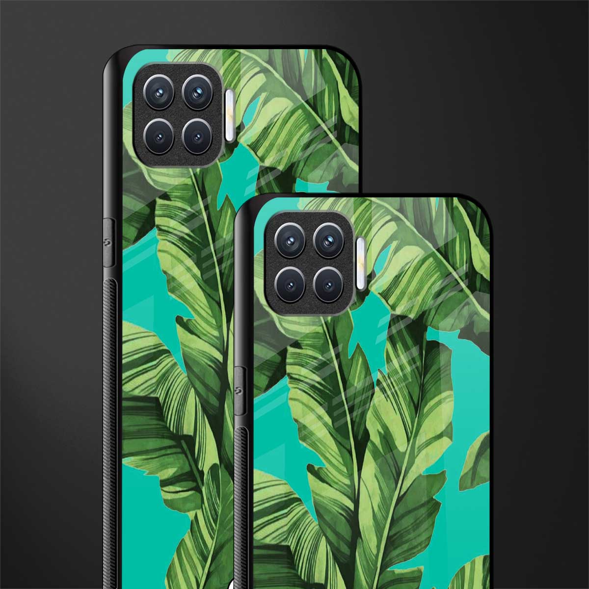 ubud jungle glass case for oppo f17 pro image-2
