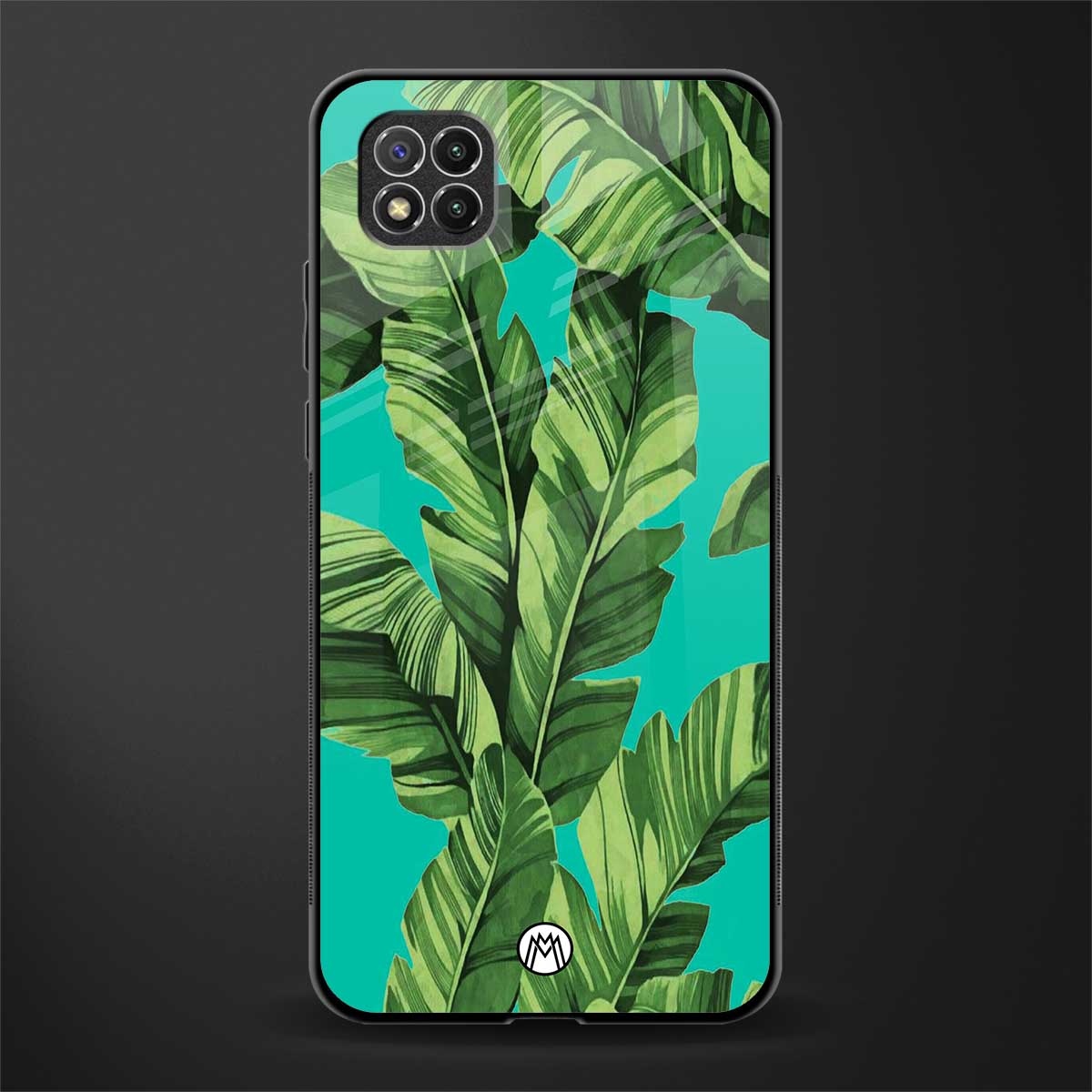 ubud jungle glass case for poco c3 image