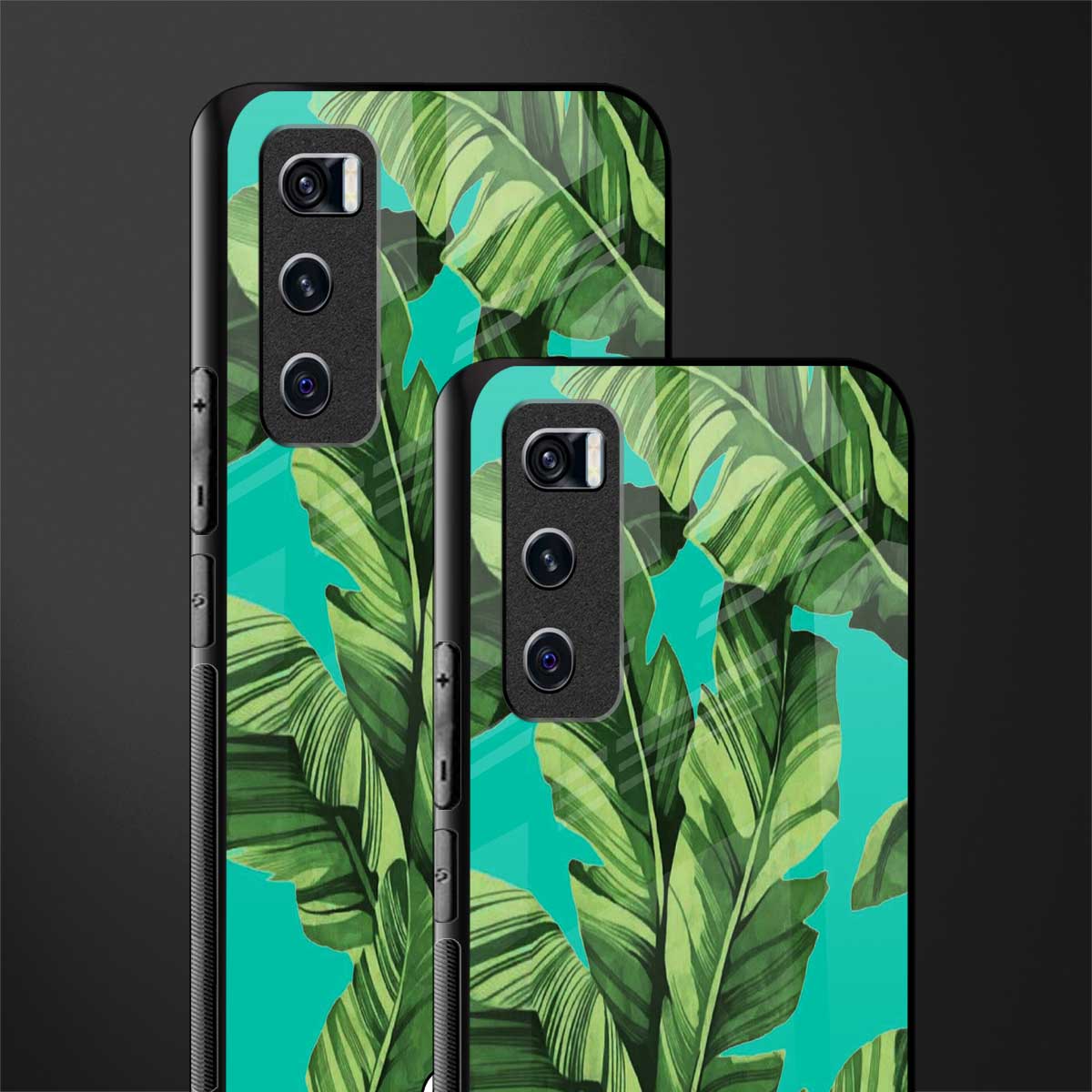 ubud jungle glass case for vivo v20 se image-2