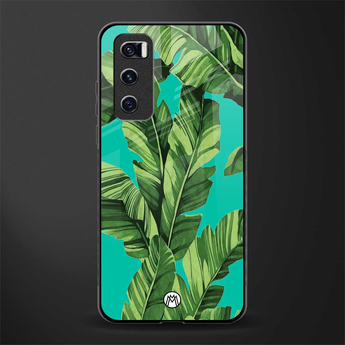 ubud jungle glass case for vivo v20 se image