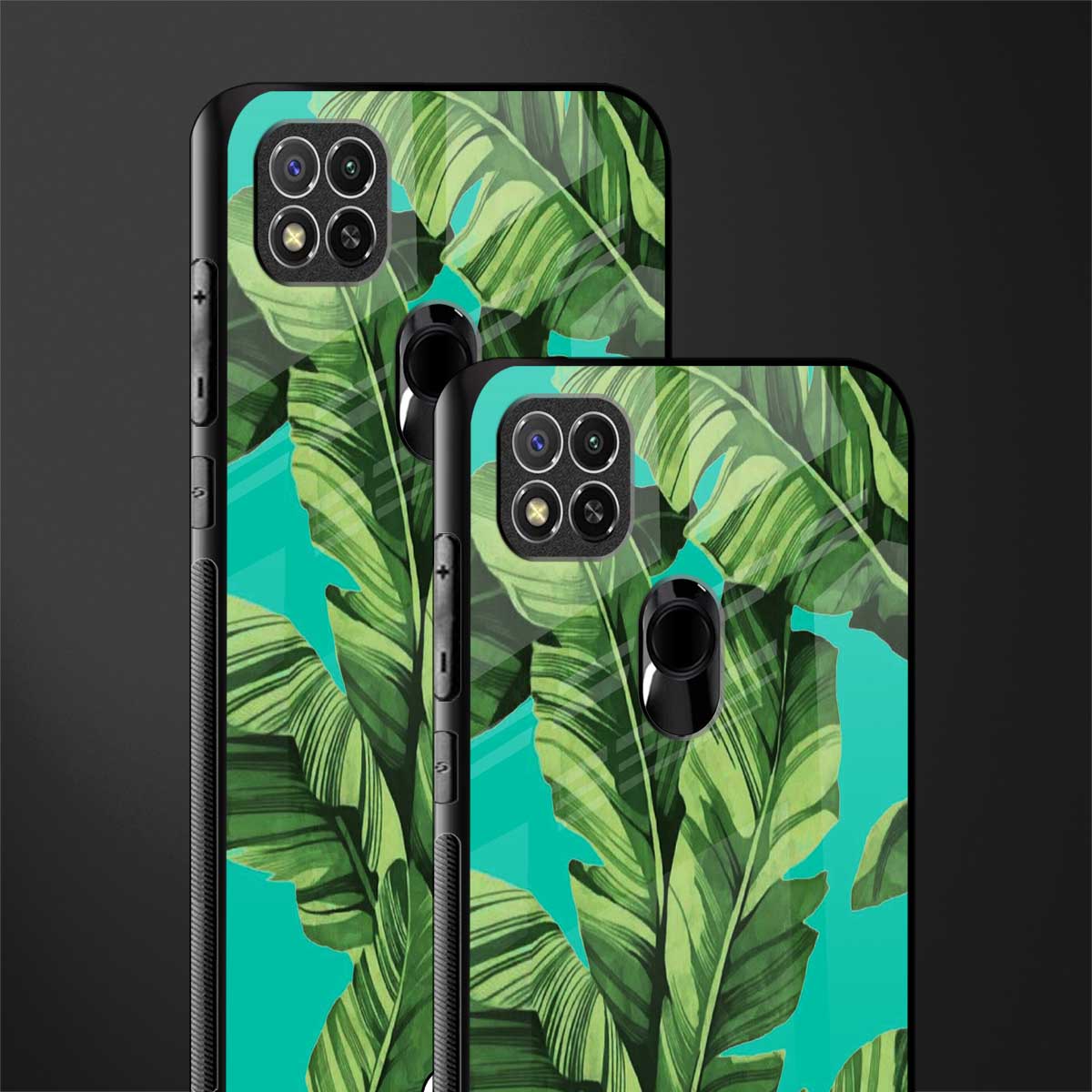 ubud jungle glass case for poco c31 image-2