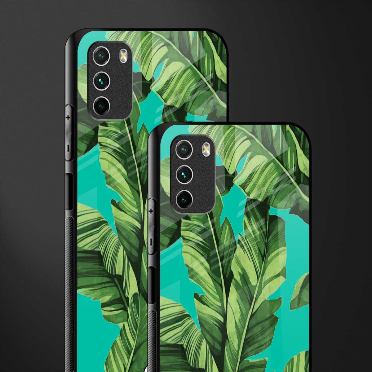 ubud jungle glass case for poco m3 image-2