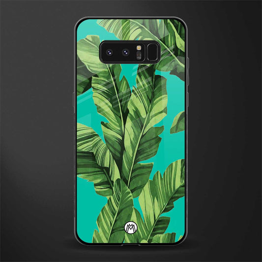 ubud jungle glass case for samsung galaxy note 8 image