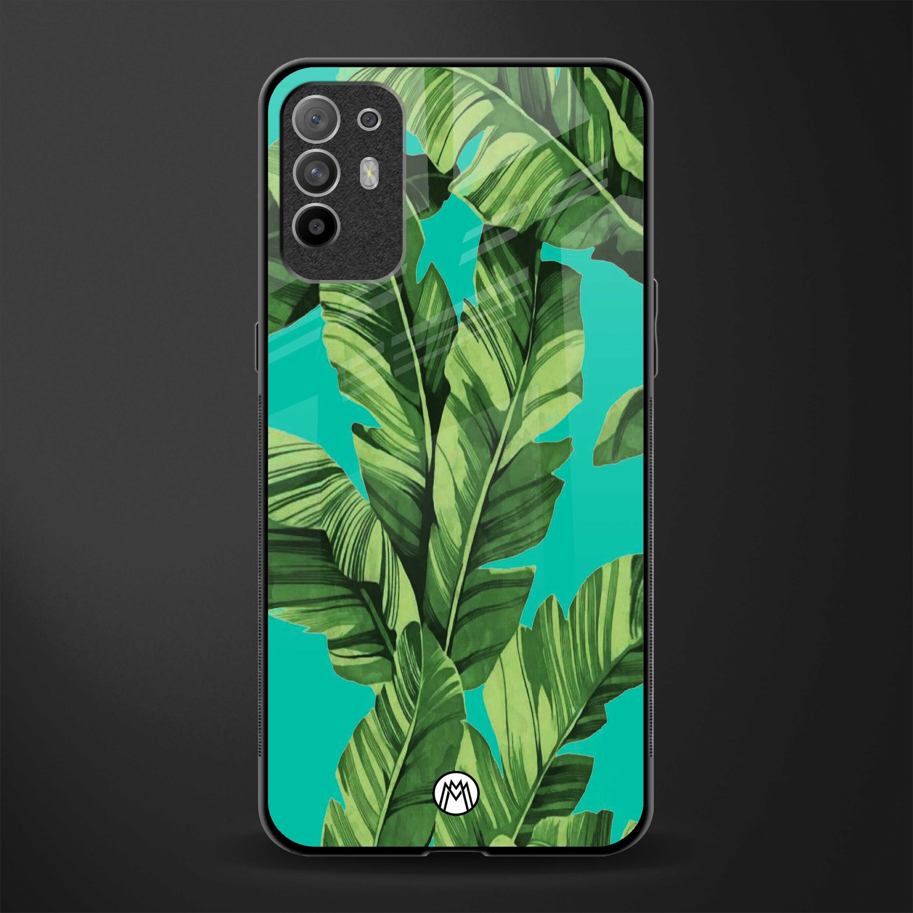 ubud jungle glass case for oppo f19 pro plus image