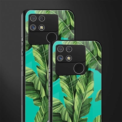 ubud jungle back phone cover | glass case for realme narzo 50a