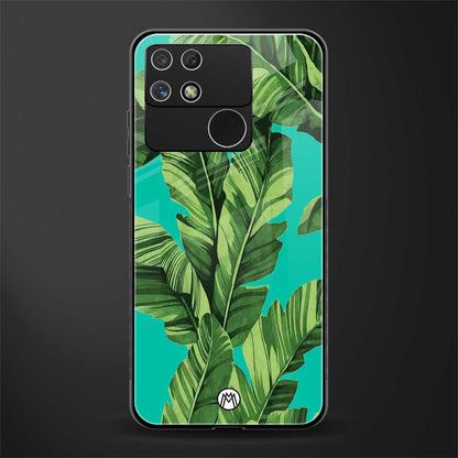 ubud jungle back phone cover | glass case for realme narzo 50a