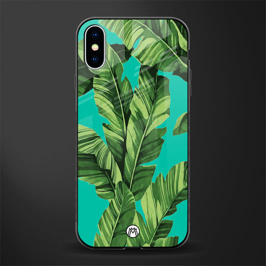 ubud jungle glass case for iphone xs image