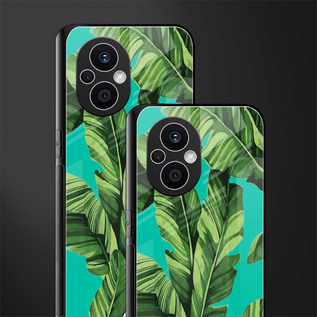 ubud jungle back phone cover | glass case for oppo f21 pro 5g