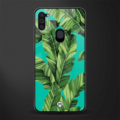 ubud jungle glass case for samsung galaxy m11 image