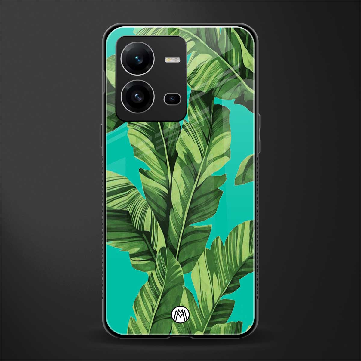 ubud jungle back phone cover | glass case for vivo v25-5g