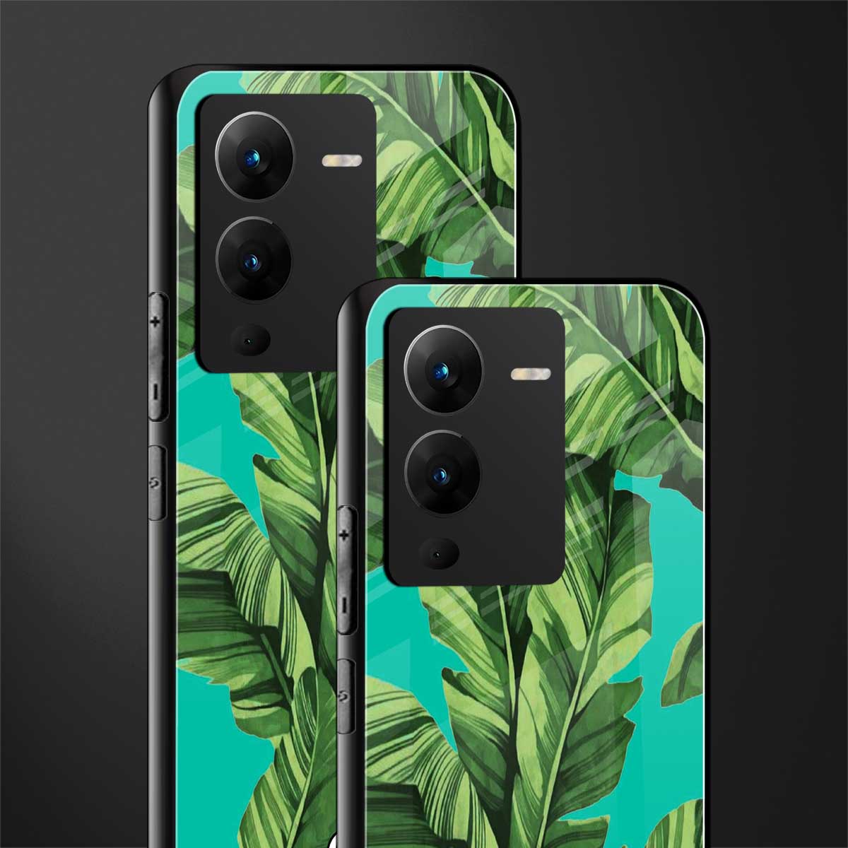 ubud jungle back phone cover | glass case for vivo v25 pro 5g