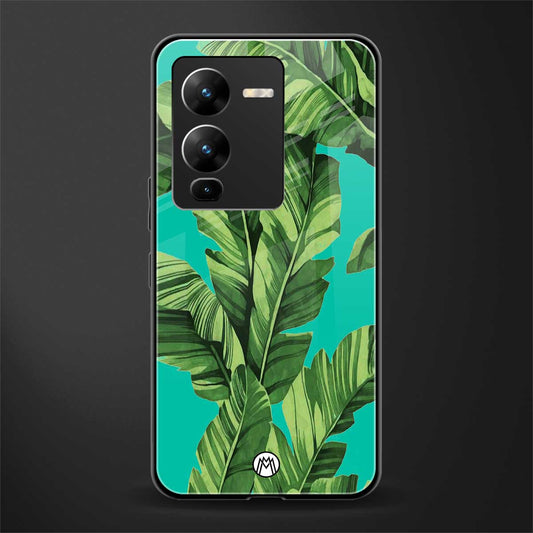ubud jungle back phone cover | glass case for vivo v25 pro 5g