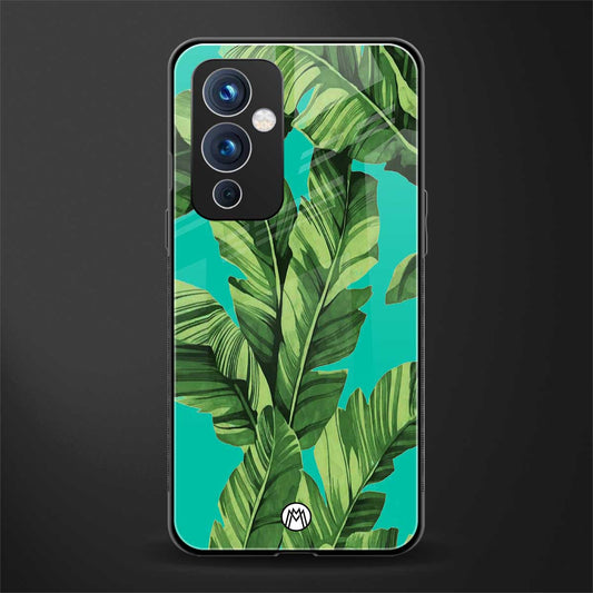 ubud jungle back phone cover | glass case for oneplus 9