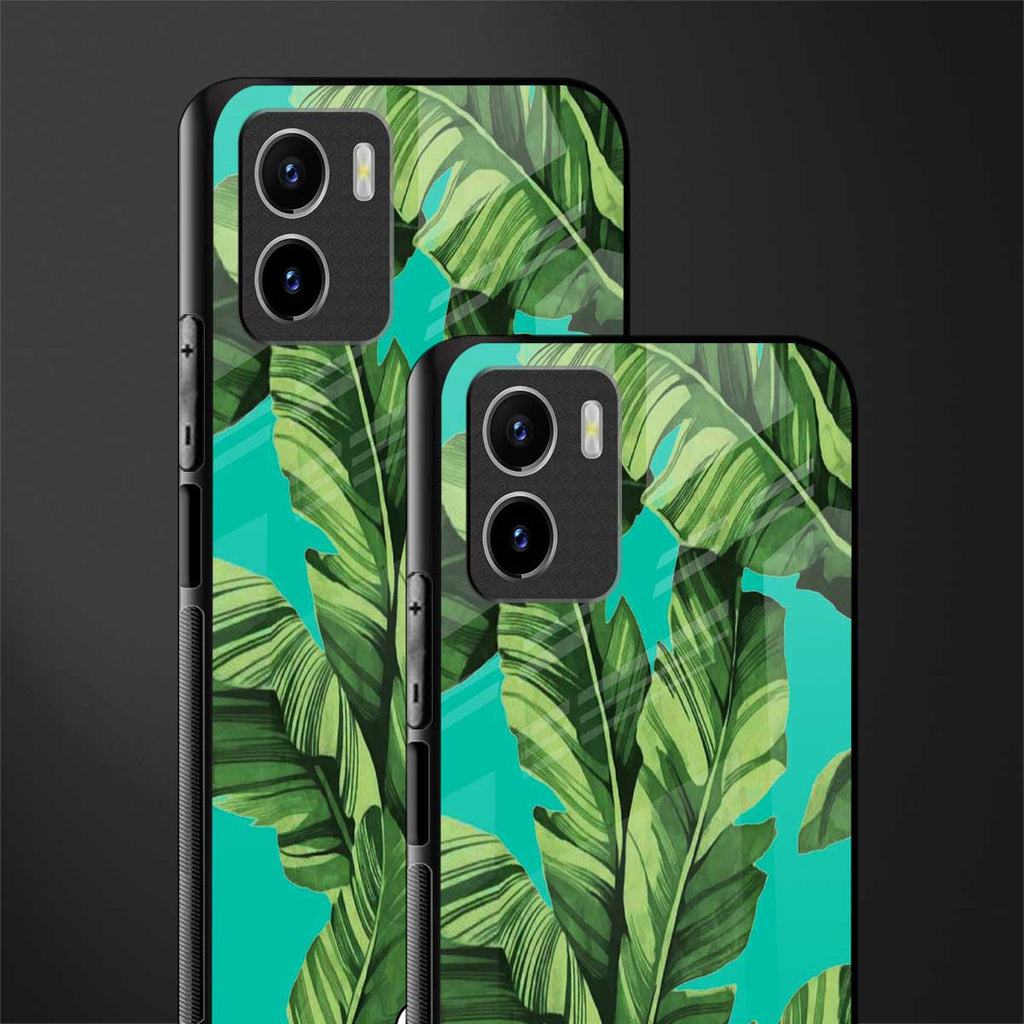 ubud jungle back phone cover | glass case for vivo y72