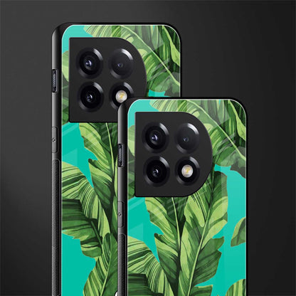 ubud jungle back phone cover | glass case for oneplus 11