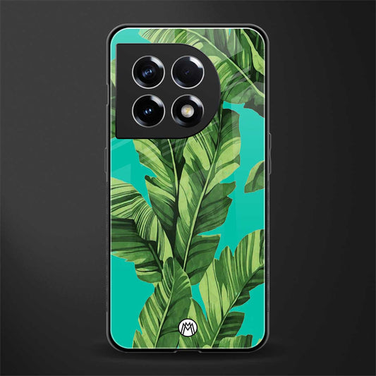 ubud jungle back phone cover | glass case for oneplus 11