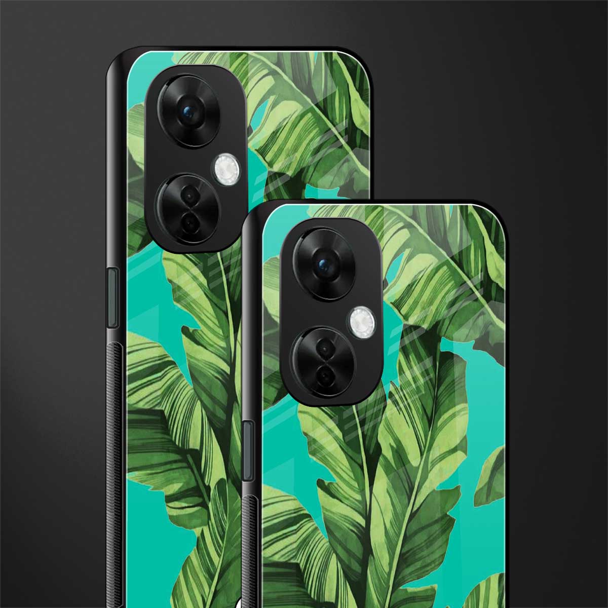 ubud jungle back phone cover | glass case for oneplus nord ce 3 lite