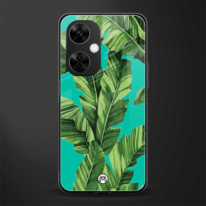 ubud jungle back phone cover | glass case for oneplus nord ce 3 lite