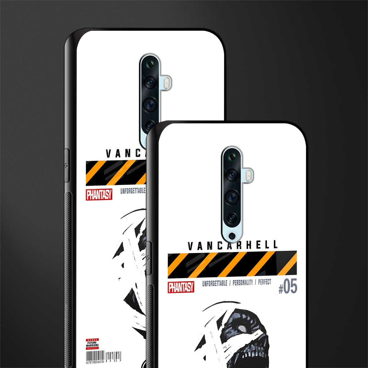 vancarhell phantasy glass case for oppo reno 2f image-2