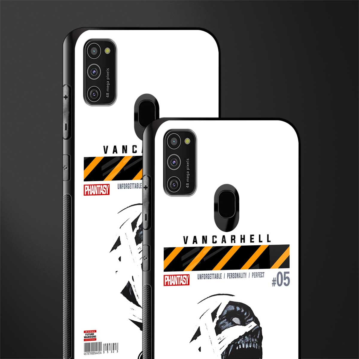 vancarhell phantasy glass case for samsung galaxy m30s image-2