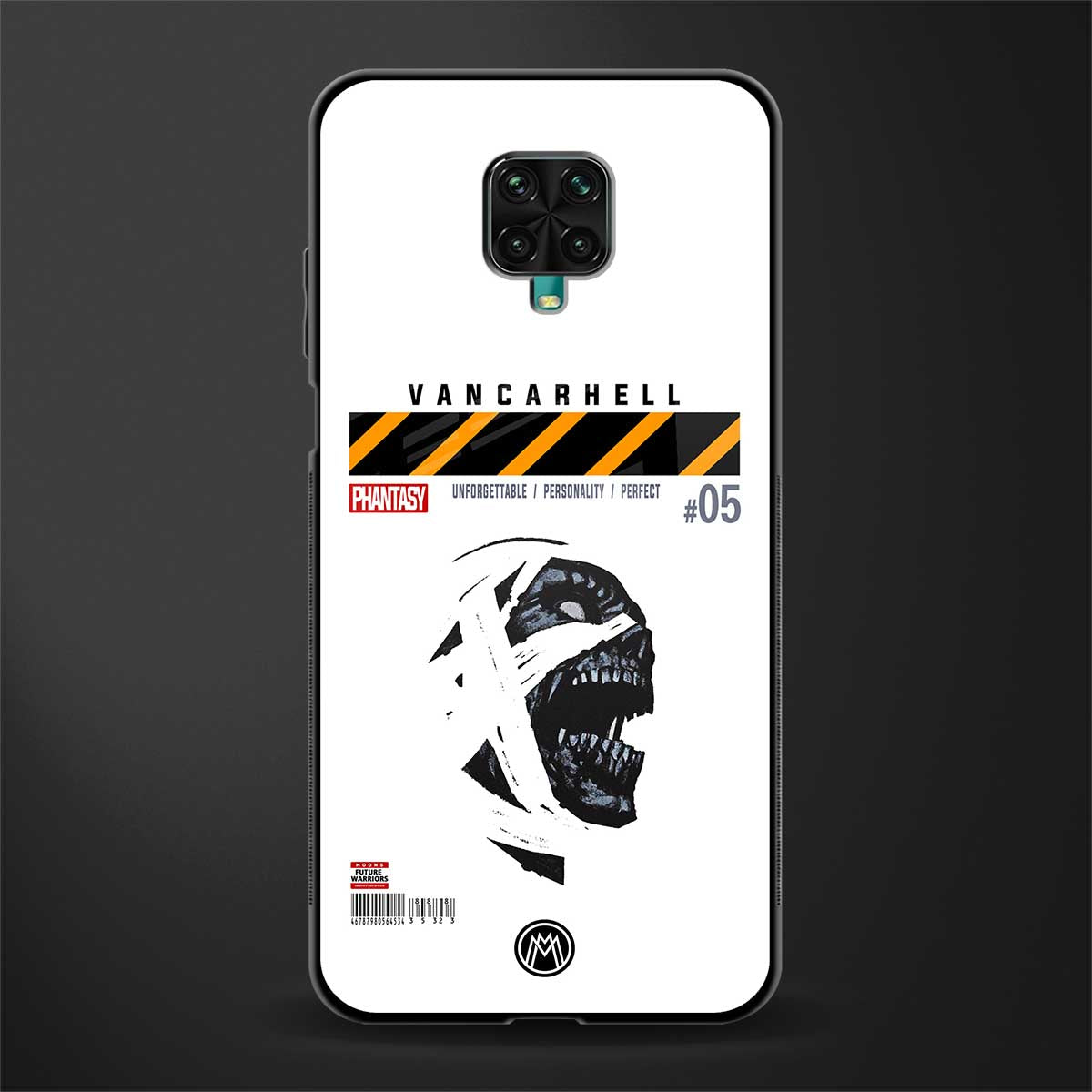 vancarhell phantasy glass case for redmi note 9 pro image