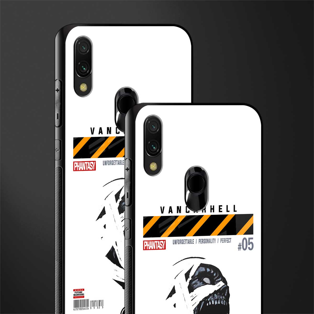 vancarhell phantasy glass case for redmi note 7s image-2