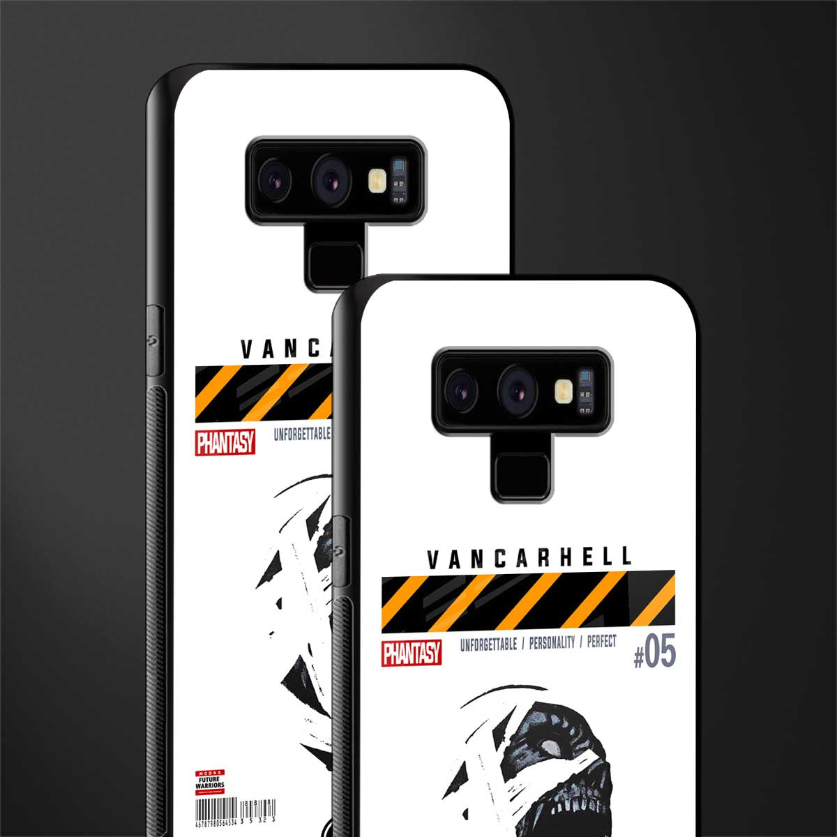 vancarhell phantasy glass case for samsung galaxy note 9 image-2