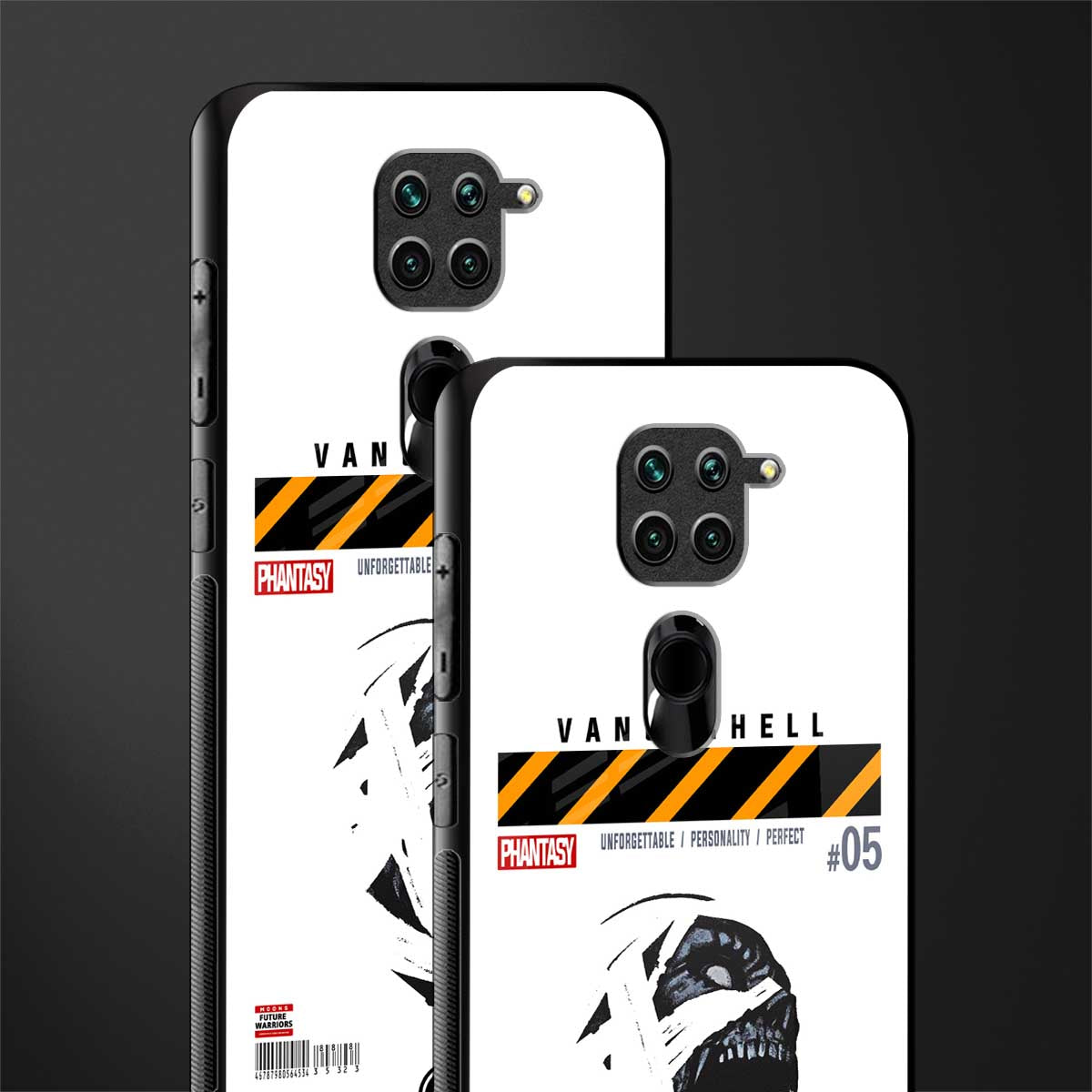vancarhell phantasy glass case for redmi note 9 image-2