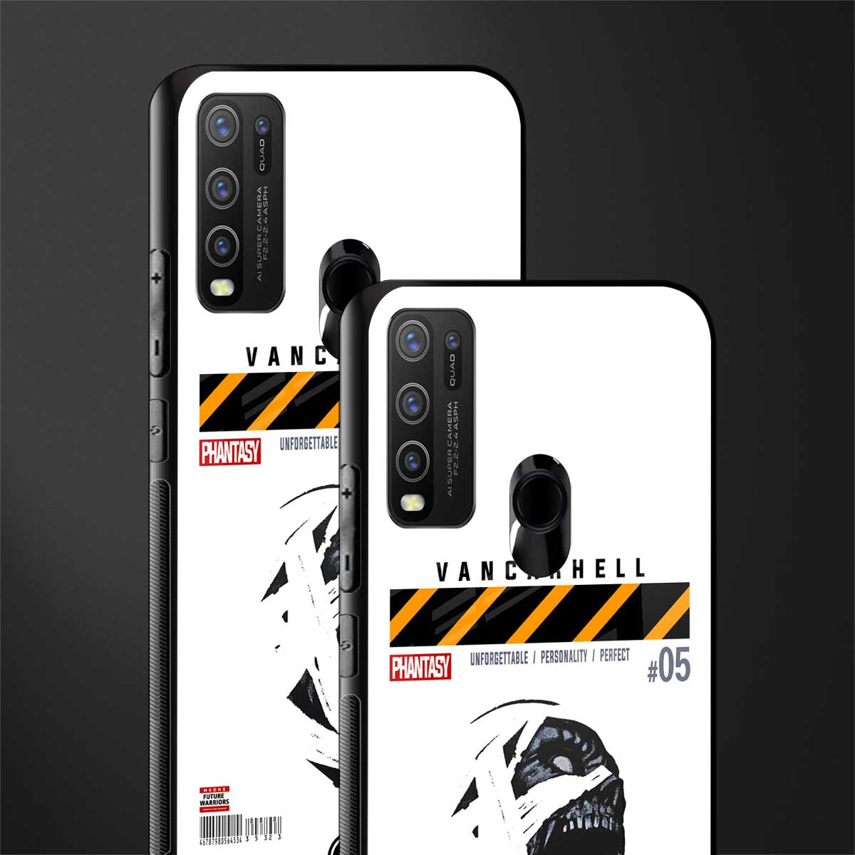 vancarhell phantasy glass case for vivo y50 image-2