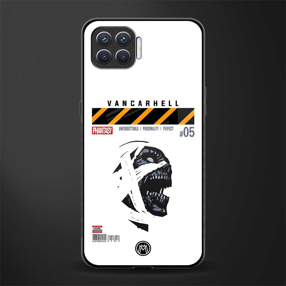 vancarhell phantasy glass case for oppo f17 image