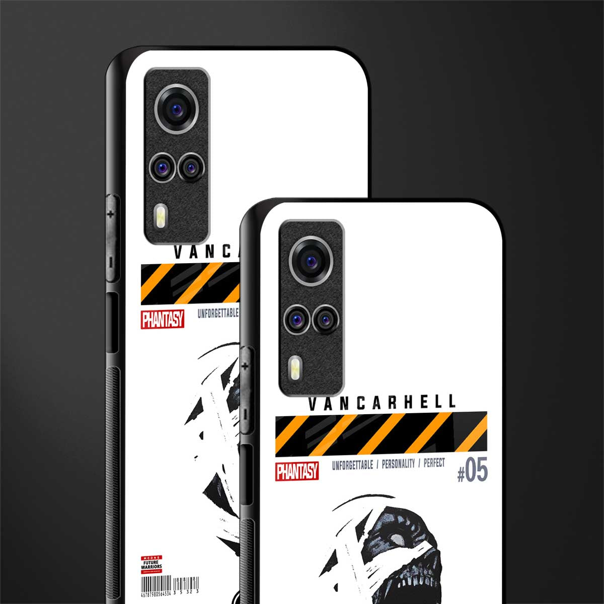 vancarhell phantasy glass case for vivo y51 image-2