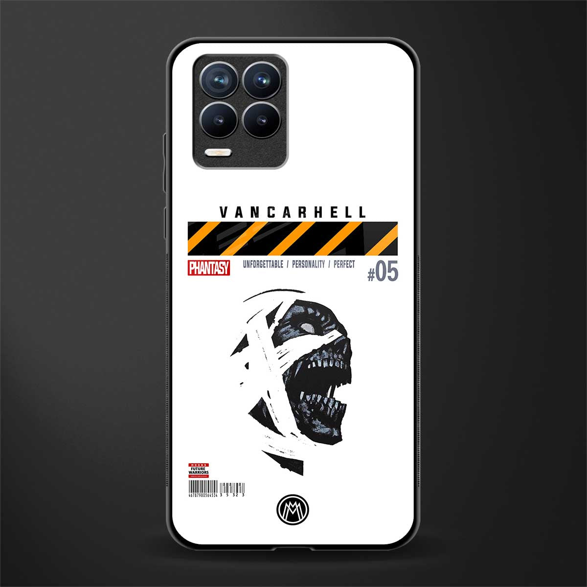 vancarhell phantasy glass case for realme 8 4g image