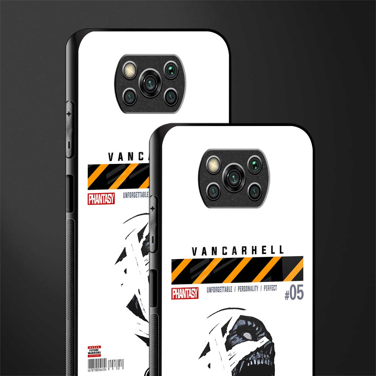 vancarhell phantasy glass case for poco x3 pro image-2