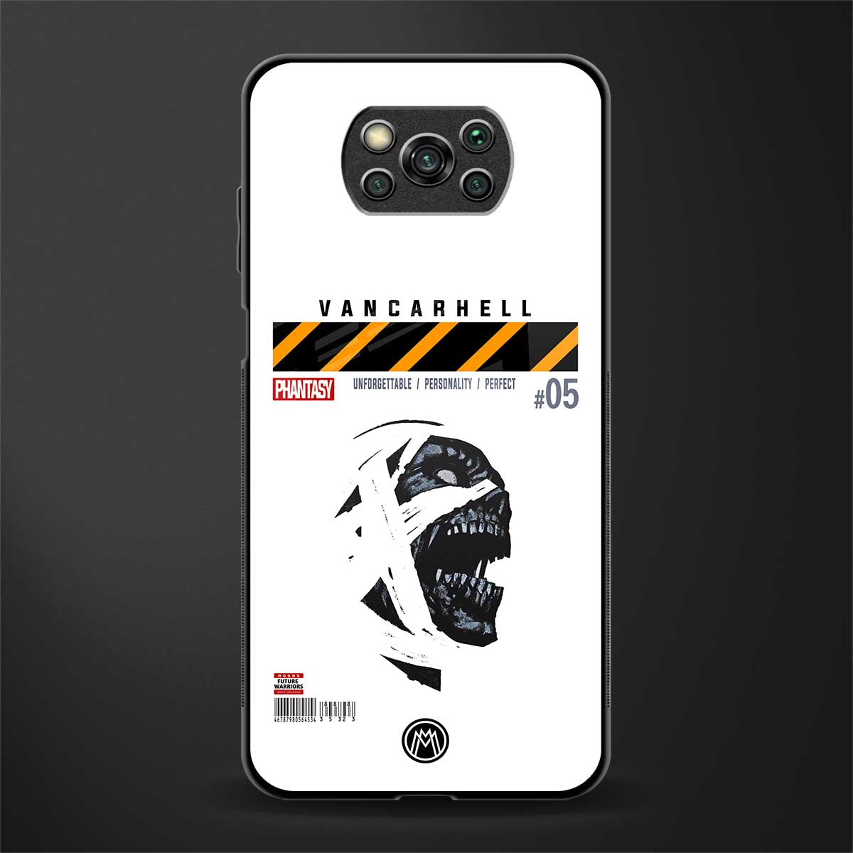 vancarhell phantasy glass case for poco x3 pro image