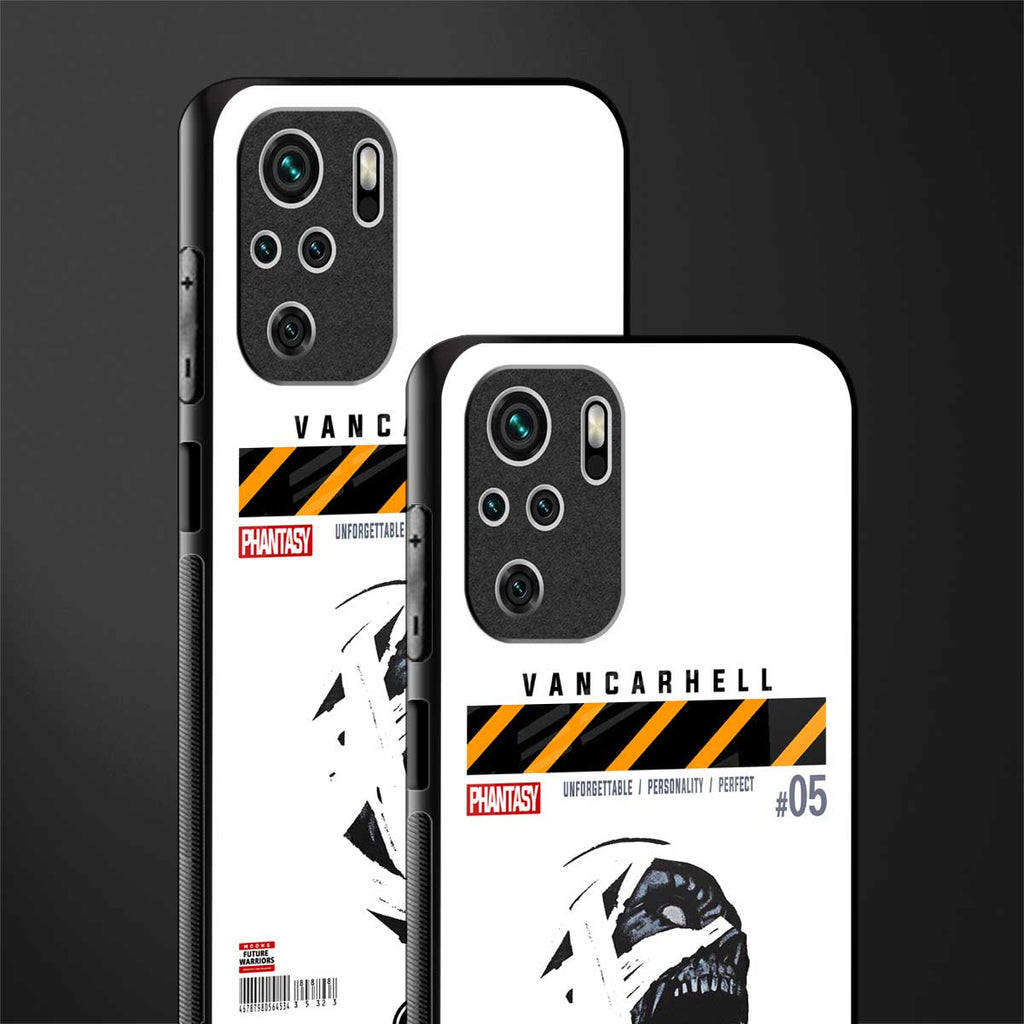 vancarhell phantasy glass case for redmi note 10s image-2