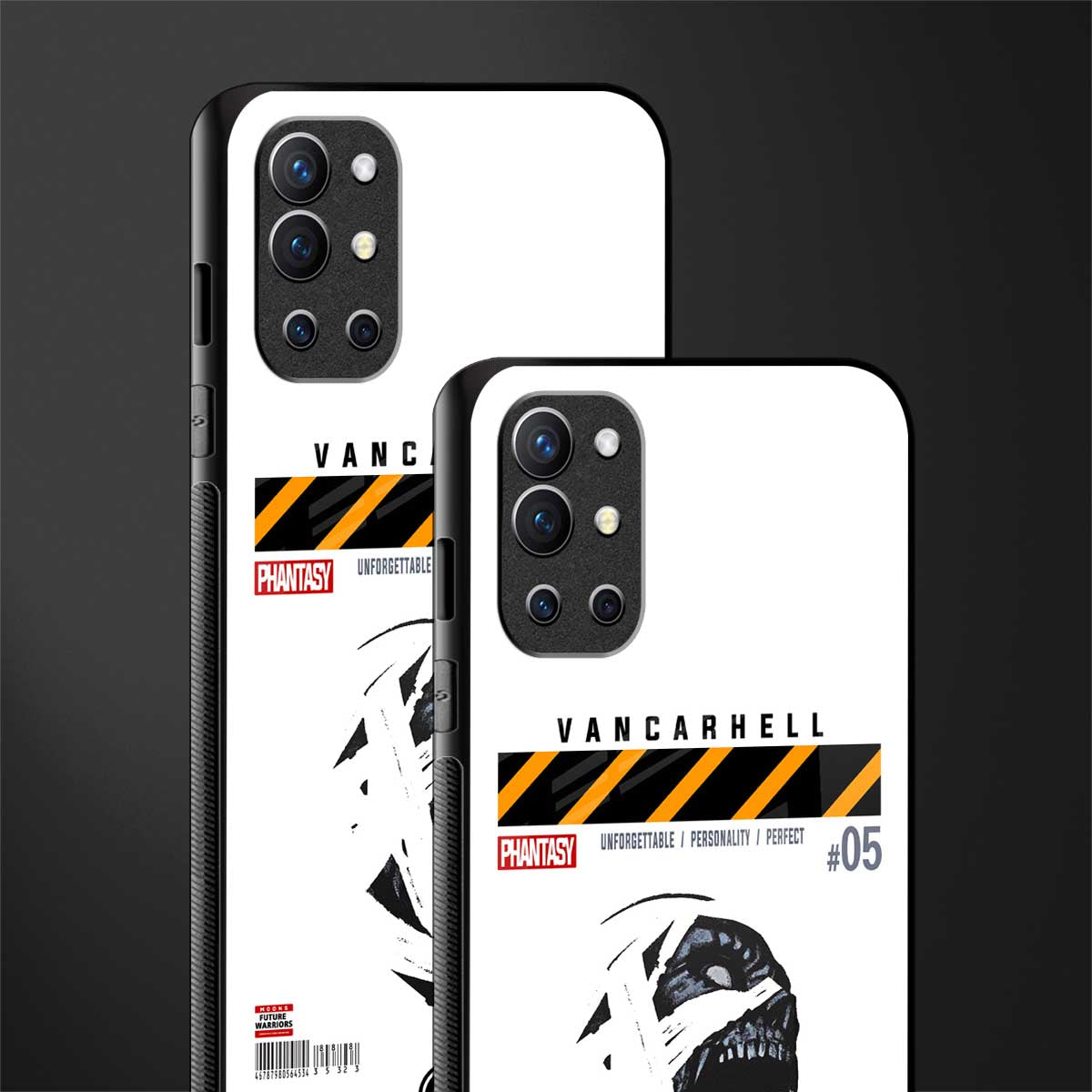 vancarhell phantasy glass case for oneplus 9r image-2