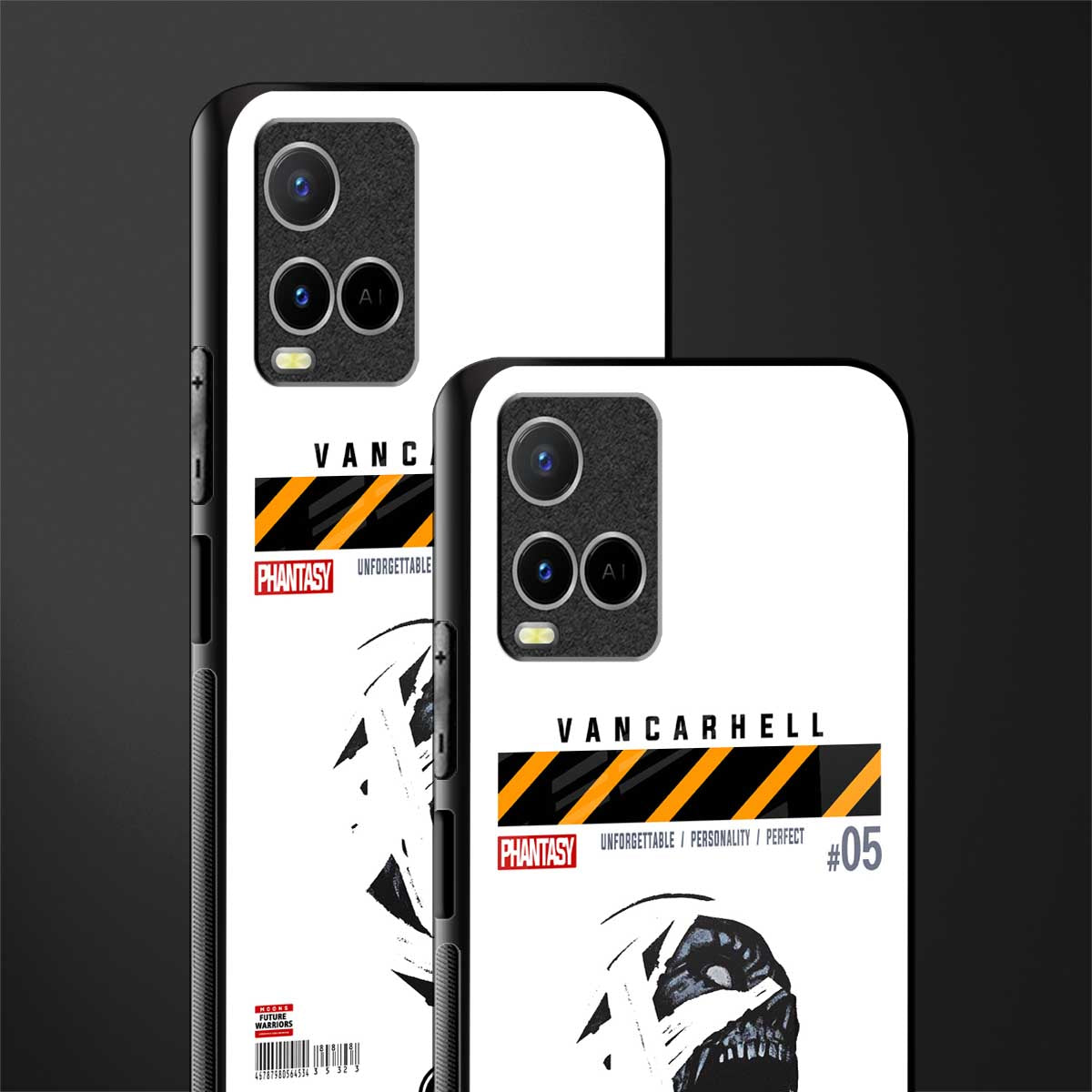 vancarhell phantasy glass case for vivo y21s image-2