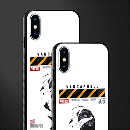 vancarhell phantasy glass case for iphone xs image-2