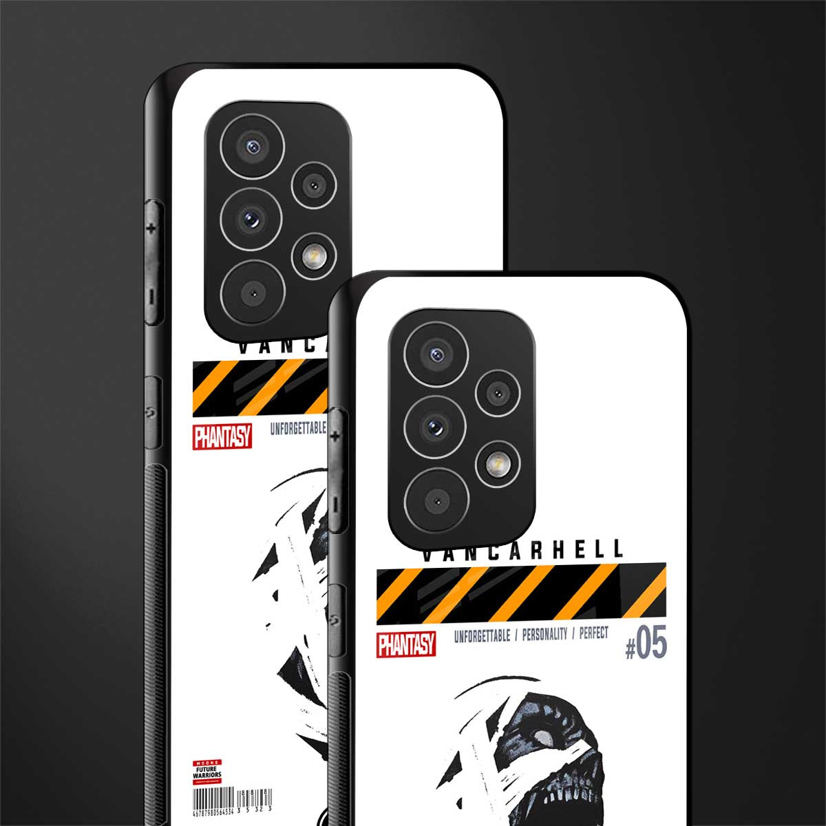 vancarhell phantasy back phone cover | glass case for samsung galaxy a73 5g